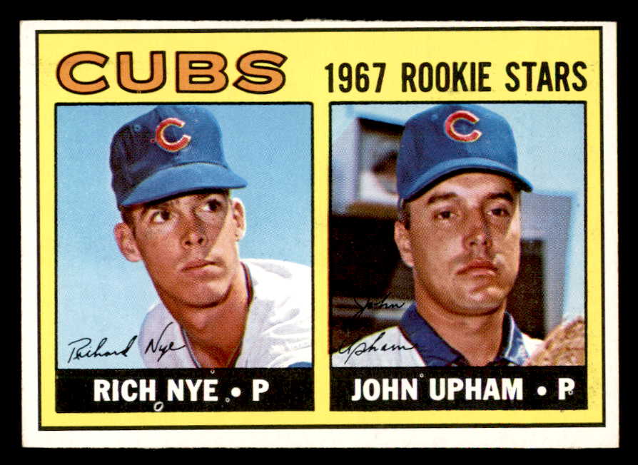 1967 Topps Baseball #608 Rich Nye Cubs EX-MT 566155