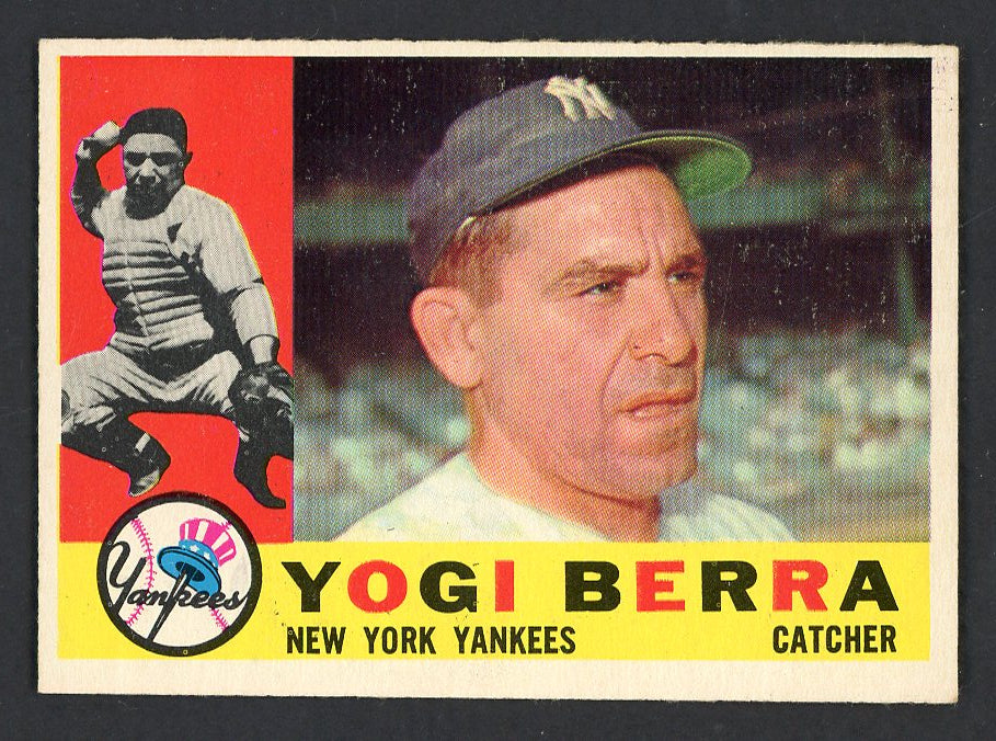 1960 Topps Baseball #480 Yogi Berra Yankees EX-MT 566188