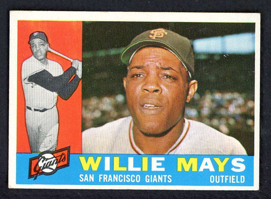 1960 Topps Baseball #200 Willie Mays Giants EX-MT 566189
