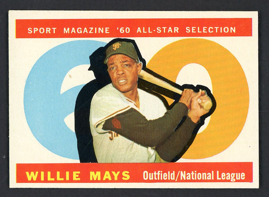 1960 Topps Baseball #564 Willie Mays A.S. Giants NR-MT 566191