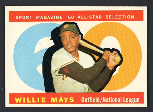1960 Topps Baseball #564 Willie Mays A.S. Giants NR-MT 566191