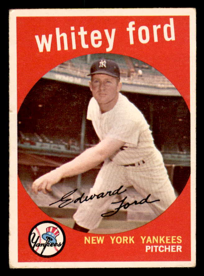 1959 Topps Baseball #430 Whitey Ford Yankees VG 566204