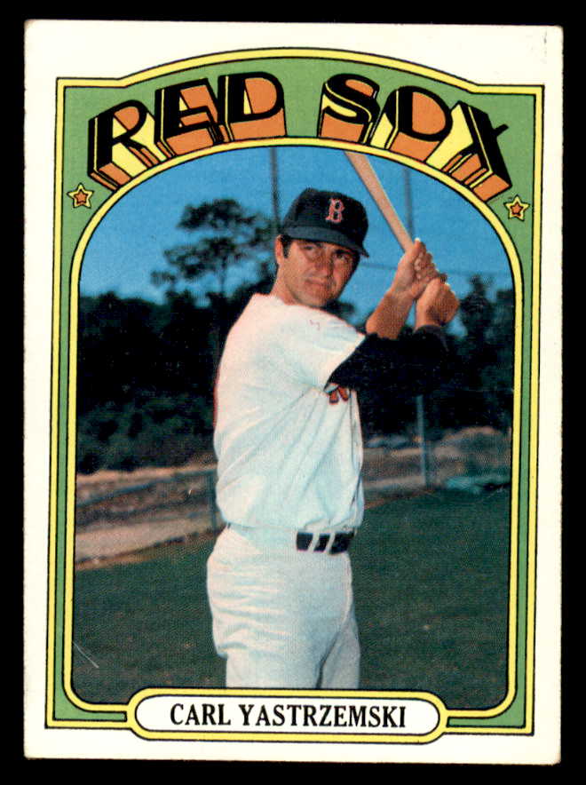 1972 Topps Baseball #037 Carl Yastrzemski Red Sox VG-EX 566213