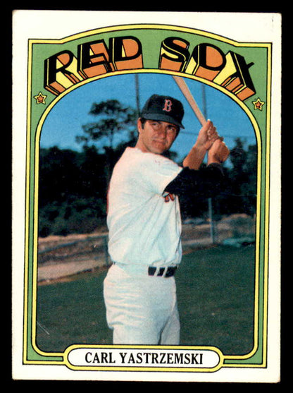 1972 Topps Baseball #037 Carl Yastrzemski Red Sox VG-EX 566213