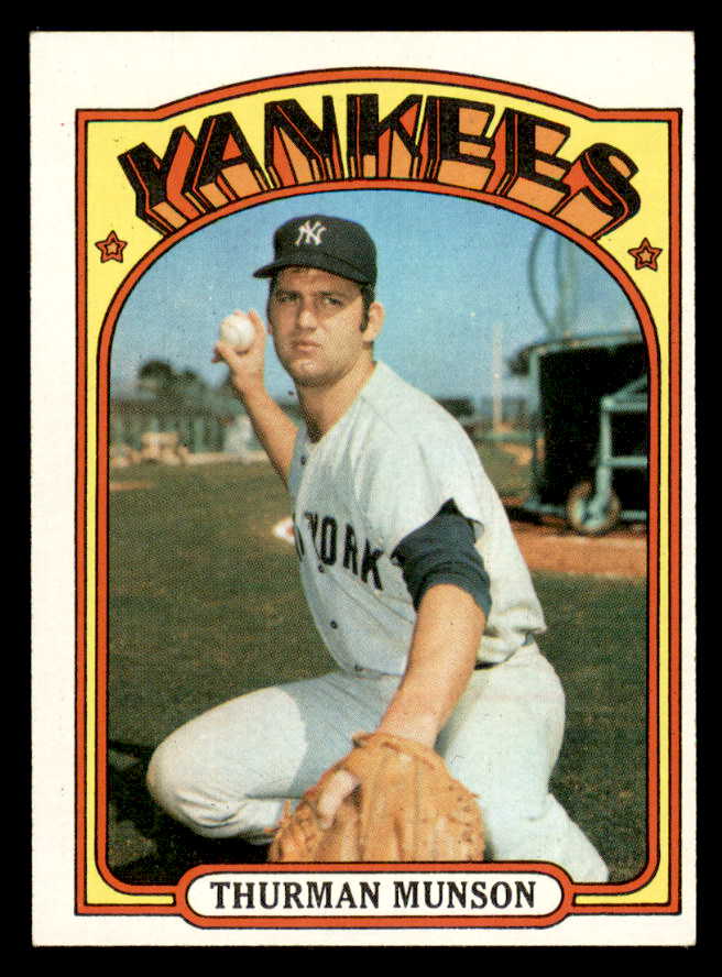 1972 Topps Baseball #441 Thurman Munson Yankees NR-MT 566217