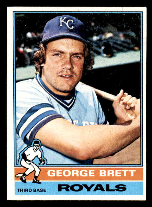1976 Topps Baseball #019 George Brett Royals EX-MT 566223