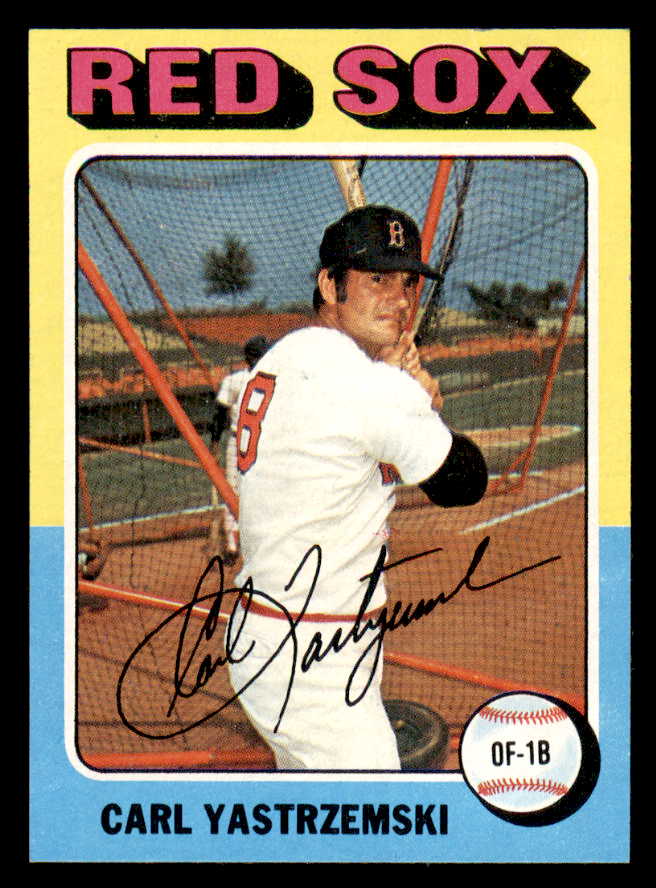 1975 Topps Baseball #280 Carl Yastrzemski Red Sox NR-MT 566225