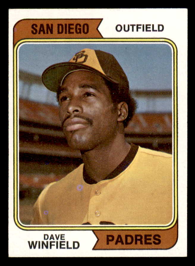 1974 Topps Baseball #456 Dave Winfield Padres NR-MT 566227