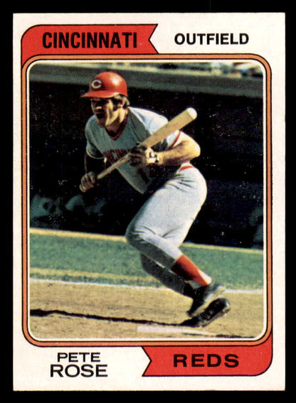 1974 Topps Baseball #300 Pete Rose Reds NR-MT 566229
