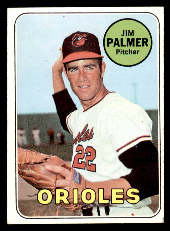 1969 Topps Baseball #573 Jim Palmer Orioles NR-MT 566230