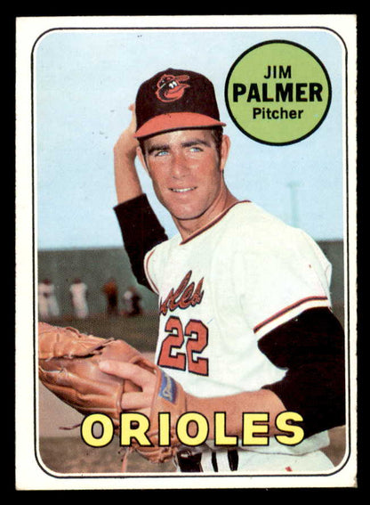 1969 Topps Baseball #573 Jim Palmer Orioles NR-MT 566230