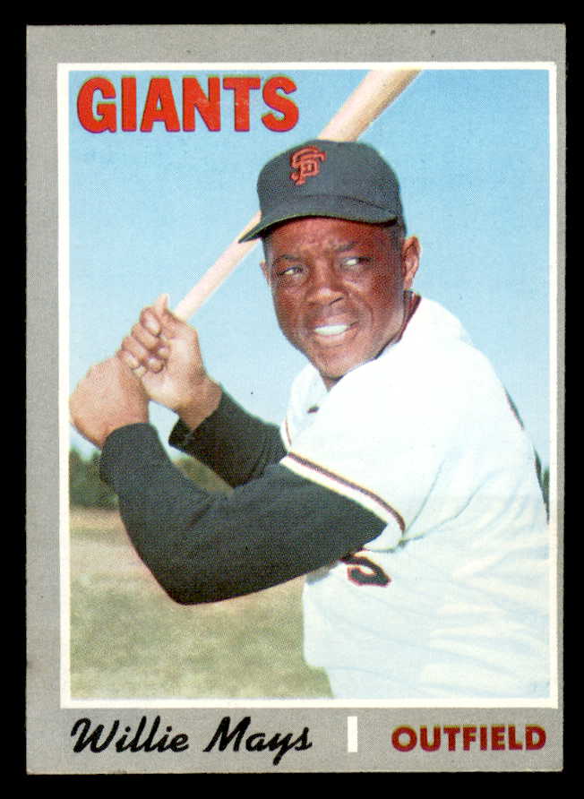 1970 Topps Baseball #600 Willie Mays Giants EX-MT 566236