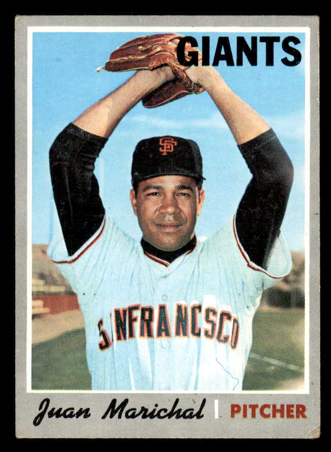 1970 Topps Baseball #210 Juan Marichal Giants EX 566239