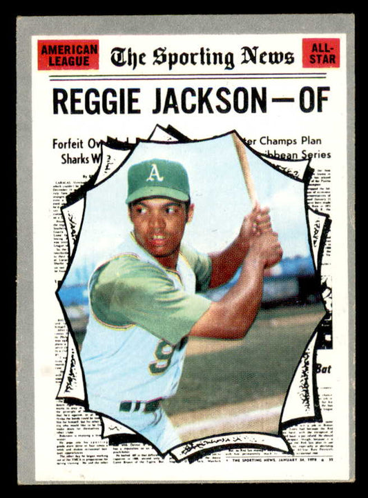 1970 Topps Baseball #459 Reggie Jackson A.S. A's VG-EX 566242