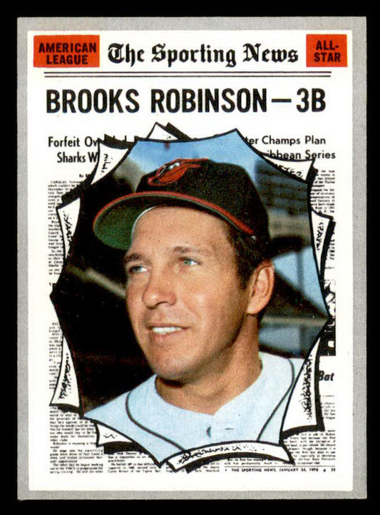 1970 Topps Baseball #455 Brooks Robinson A.S. Orioles EX-MT 566243