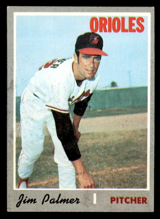 1970 Topps Baseball #449 Jim Palmer Orioles NR-MT 566244
