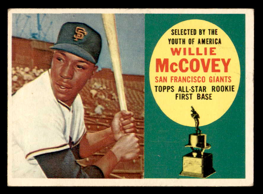 1960 Topps Baseball #316 Willie McCovey Giants VG-EX 566252