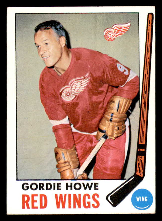 1969 Topps Hockey #061 Gordie Howe Red Wings NR-MT 566254