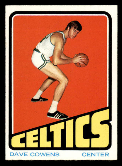 1972 Topps Basketball #007 Dave Cowens Celtics NR-MT 566255