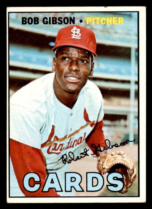 1967 Topps Baseball #210 Bob Gibson Cardinals VG-EX 566257