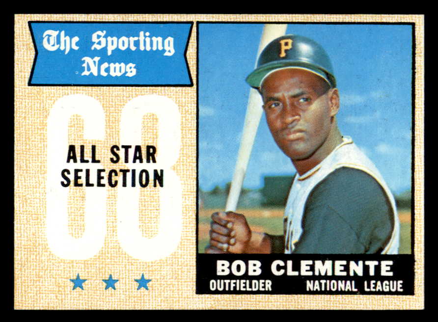 1968 Topps Baseball #374 Roberto Clemente A.S. Pirates NR-MT 566258