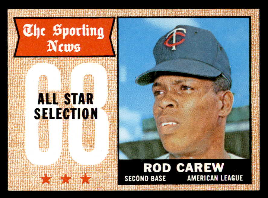 1968 Topps Baseball #363 Rod Carew A.S. Twins NR-MT 566263