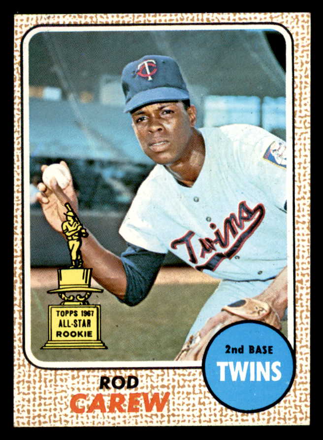 1968 Topps Baseball #080 Rod Carew Twins EX-MT 566266