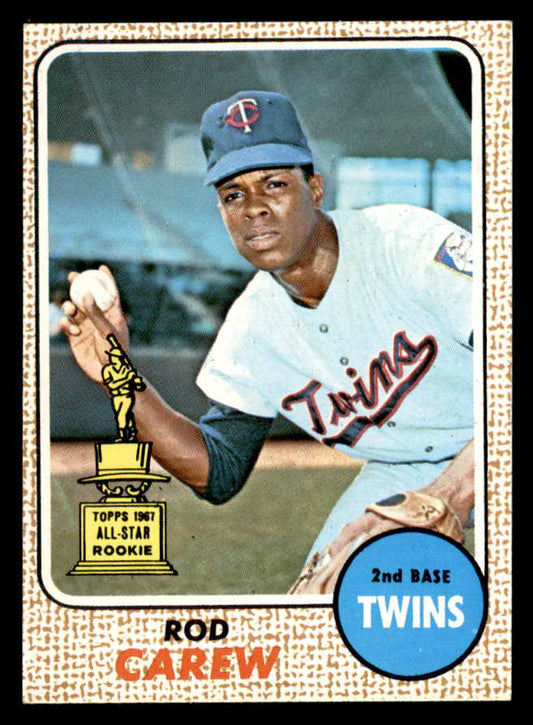 1968 Topps Baseball #080 Rod Carew Twins EX-MT 566266