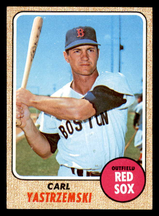 1968 Topps Baseball #250 Carl Yastrzemski Red Sox EX-MT 566271
