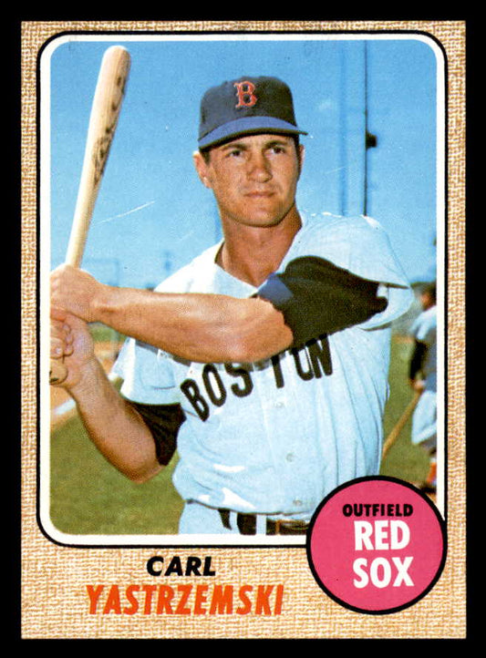1968 Topps Baseball #250 Carl Yastrzemski Red Sox NR-MT 566272