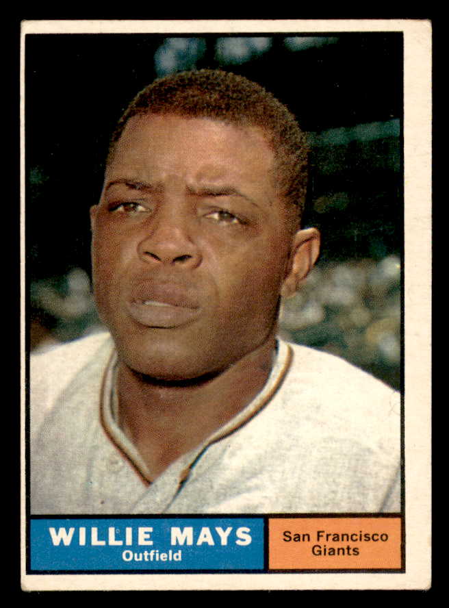 1961 Topps Baseball #150 Willie Mays Giants VG-EX 566282