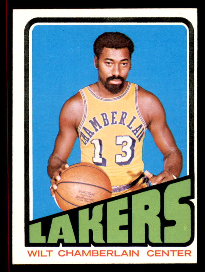 1972 Topps Basketball #001 Wilt Chamberlain Lakers NR-MT 566306