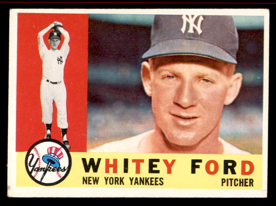 1960 Topps Baseball #35 Whitey Ford Yankees EX 566314