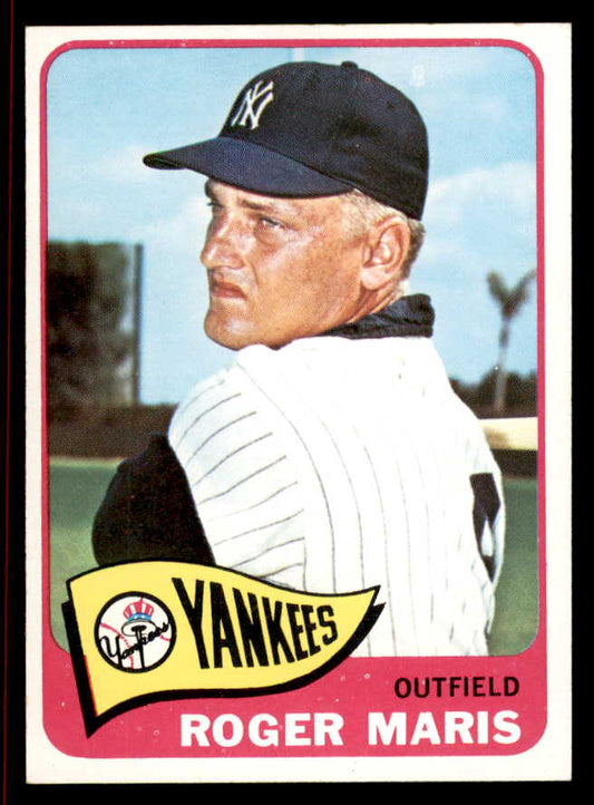 1965 Topps Baseball #155 Roger Maris Yankees NR-MT 566315
