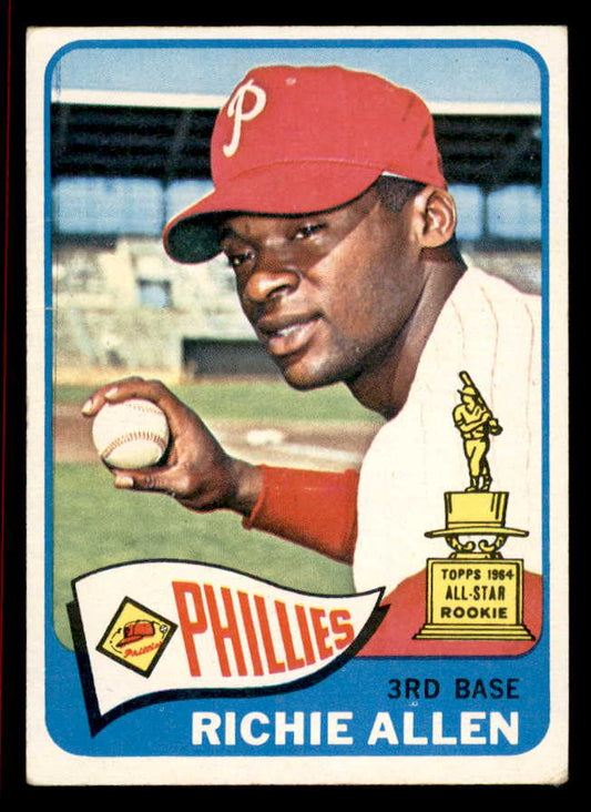 1965 Topps Baseball #460 Richie Allen Phillies VG-EX 566316