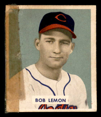 1949 Bowman Baseball #238 Bob Lemon Indians PR-FR 566341