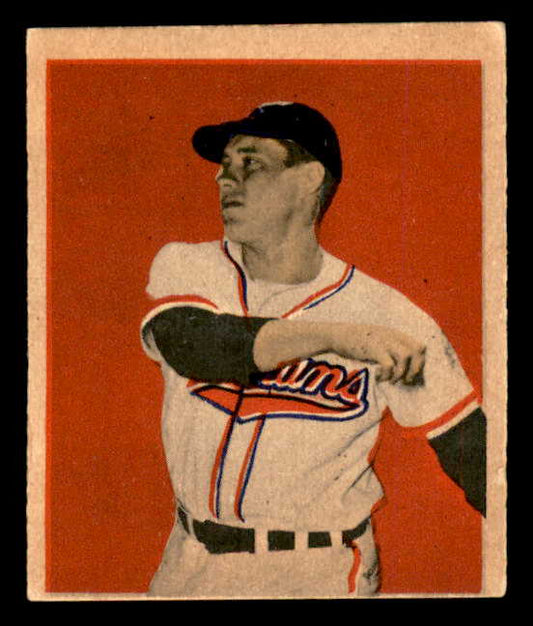 1949 Bowman Baseball #027 Bob Feller Indians VG back mc 566343