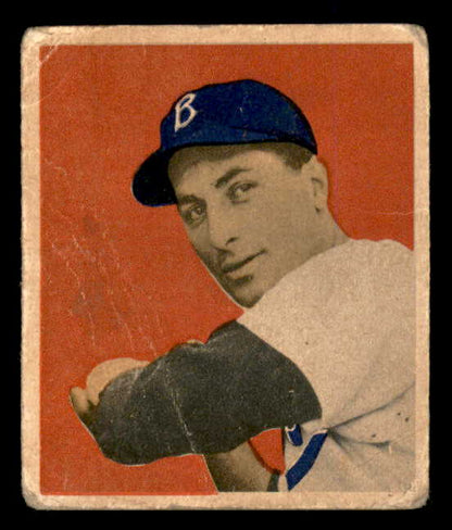 1949 Bowman Baseball #70 Carl Furillo Dodgers Fair 566347