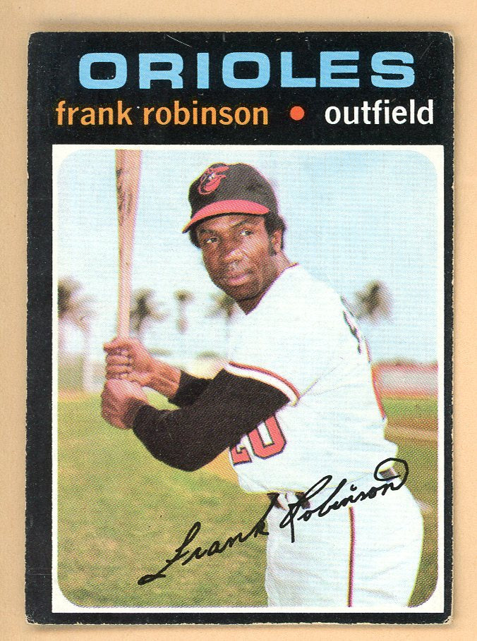 1971 Topps Baseball #640 Frank Robinson Orioles VG-EX 566367