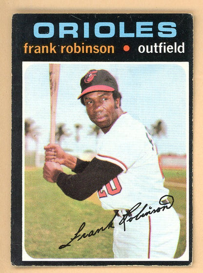1971 Topps Baseball #640 Frank Robinson Orioles VG-EX 566367
