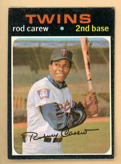 1971 Topps Baseball #210 Rod Carew Twins EX-MT 566373