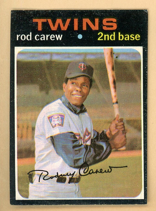 1971 Topps Baseball #210 Rod Carew Twins EX-MT 566373