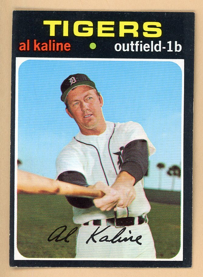 1971 Topps Baseball #180 Al Kaline Tigers NR-MT 566379