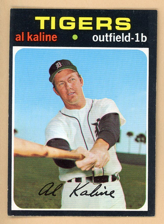 1971 Topps Baseball #180 Al Kaline Tigers NR-MT 566379