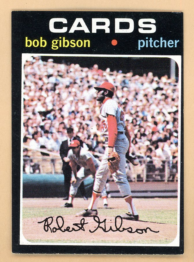 1971 Topps Baseball #450 Bob Gibson Cardinals EX-MT 566383