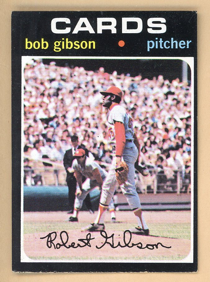 1971 Topps Baseball #450 Bob Gibson Cardinals EX-MT 566385