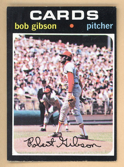 1971 Topps Baseball #450 Bob Gibson Cardinals EX-MT 566385