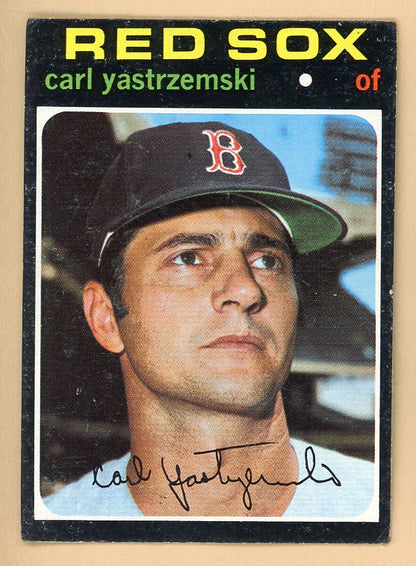 1971 Topps Baseball #530 Carl Yastrzemski Red Sox VG-EX 566388