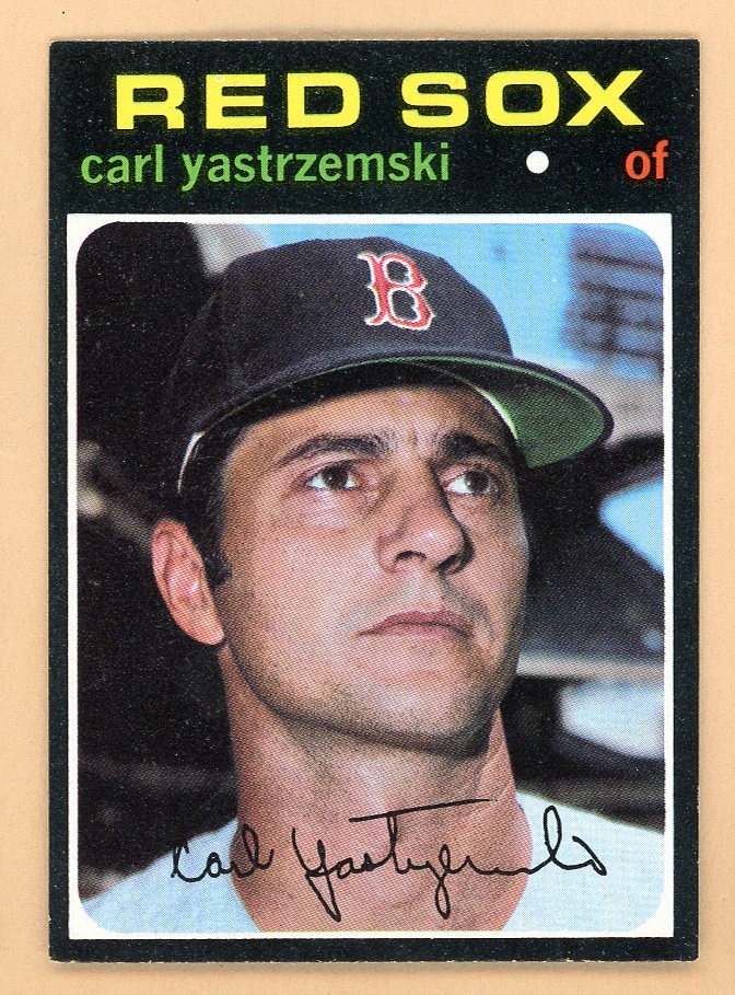 1971 Topps Baseball #530 Carl Yastrzemski Red Sox EX-MT/NR-MT 566392