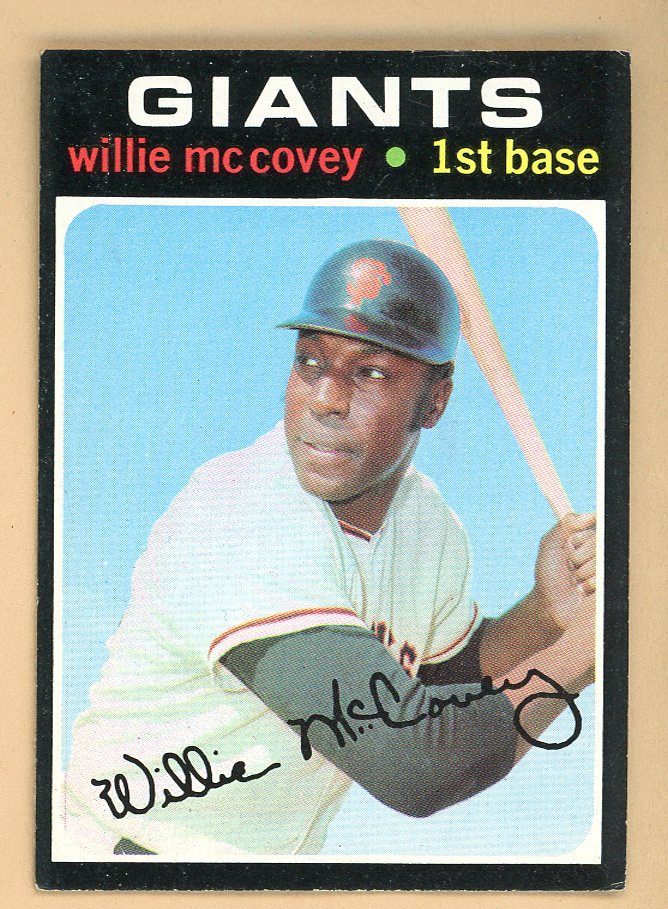 1971 Topps Baseball #50 Willie McCovey Giants EX-MT 566396